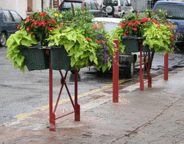 Barrière avec double jardiflor